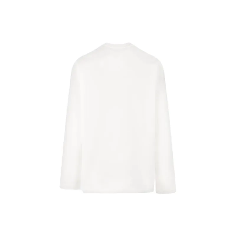 JIL SANDER Logo Printed Long Sleeved T Shirt-1
