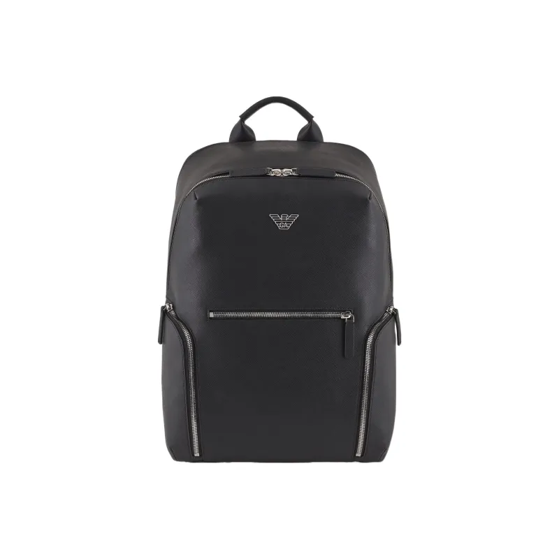 EMPORIO ARMANI Polyamide Polyester Backpack Regular Unisex Black-0