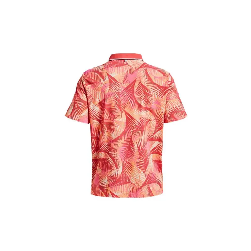 Under Armour Polo Shirts Men Pink-1
