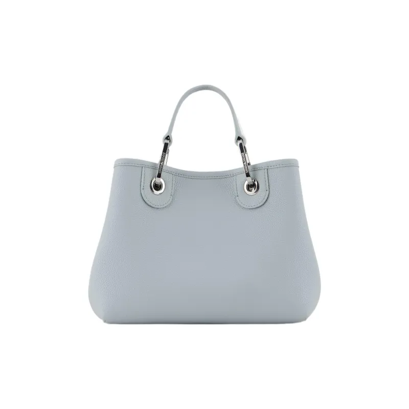 EMPORIO ARMANI MyEA Series Polyurethane Hobo Bag Handbag Women's Light Blue-2