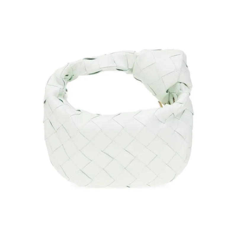 Bottega Veneta JODIE Lambskin Shoulder Bag, Handbag Extra Mini Women's Light Green-1