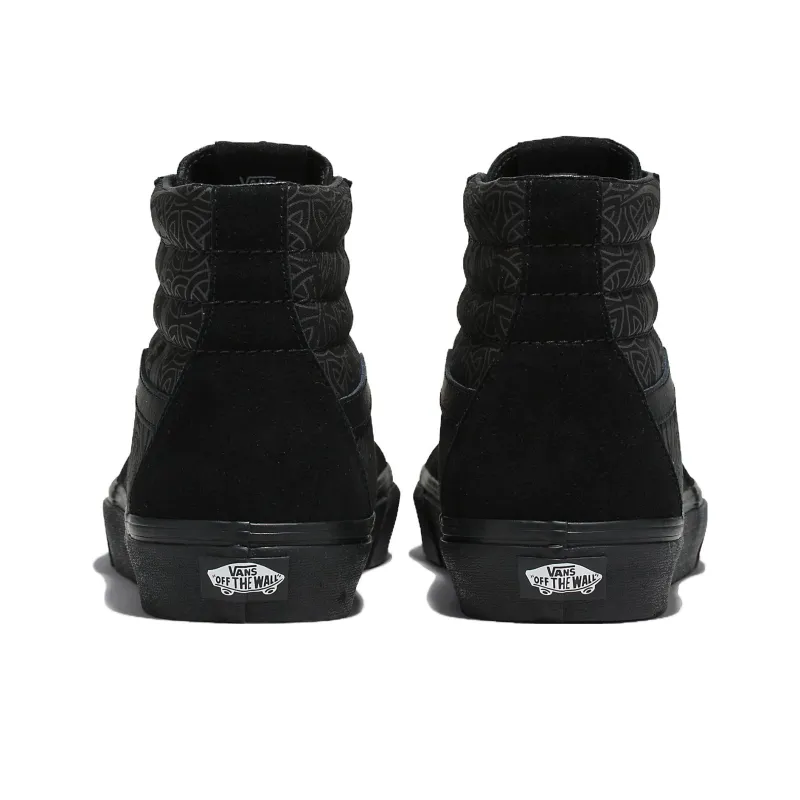 Sk8 Vans Hi 'Raven Skull'-3
