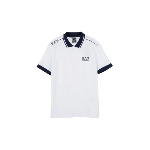 EMPORIO ARMANI EA7 Polo Shirts Men White