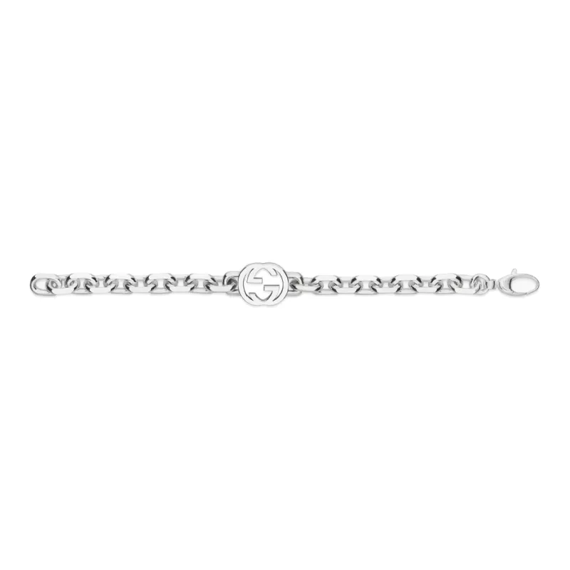 GUCCI Interlocking G Chain Bracelet-1