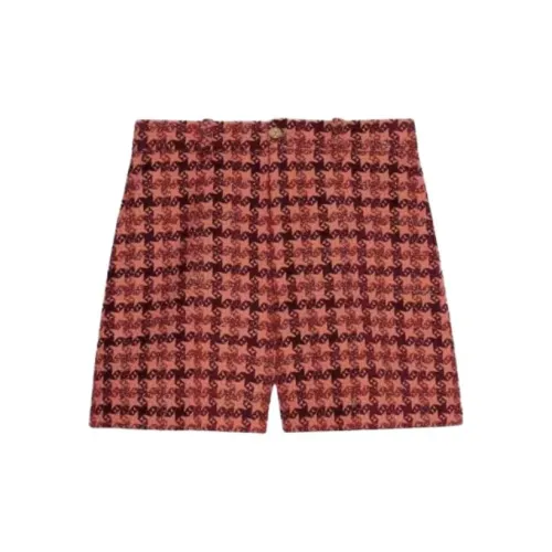 GUCCI Casual Shorts Women's Red