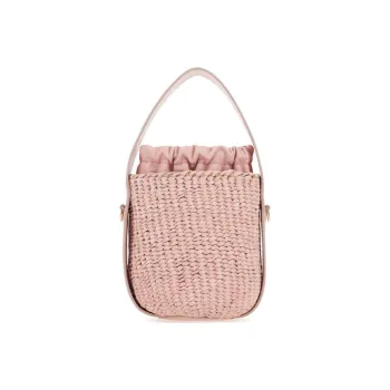 Chloe Suede Bucket Bags Shoulder Bag Crossbody Bag Handbag Women's Pink