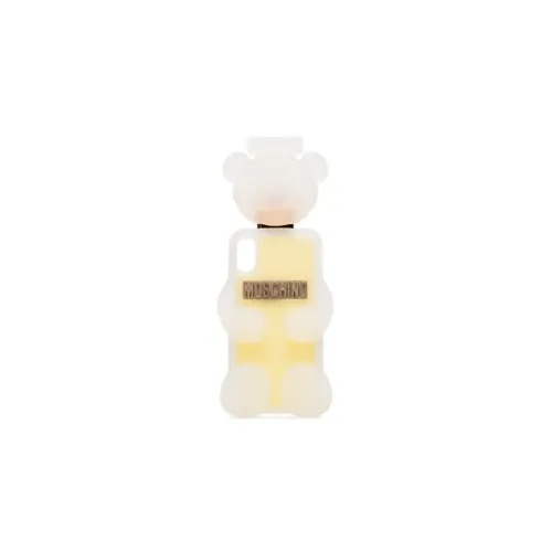 MOSCHINO Phone Accessories Unisex White/Yellow