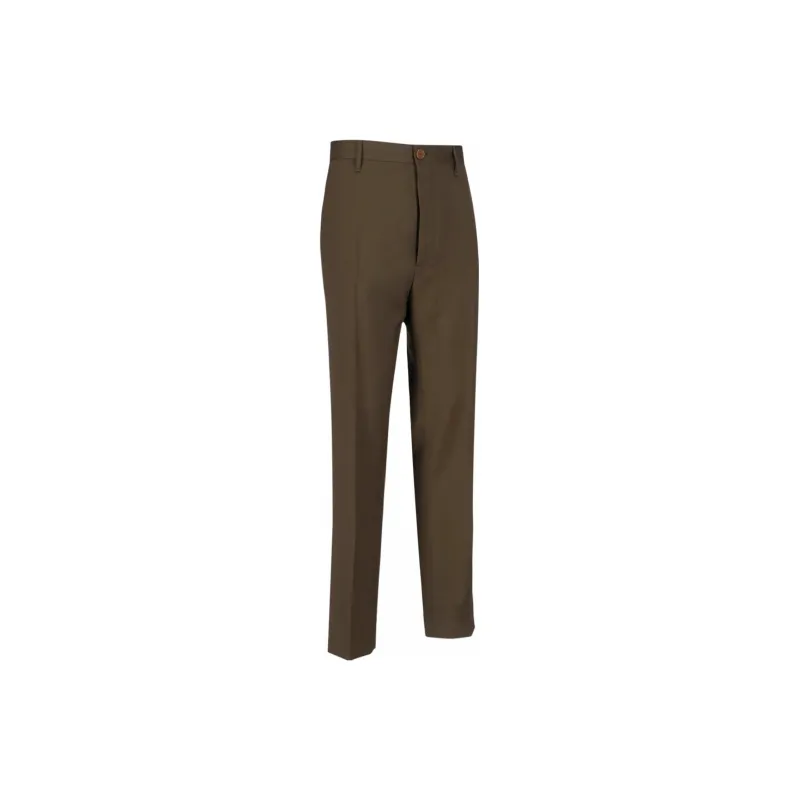 Vivienne Westwood High Waist Straight Leg Tailored Trousers-2