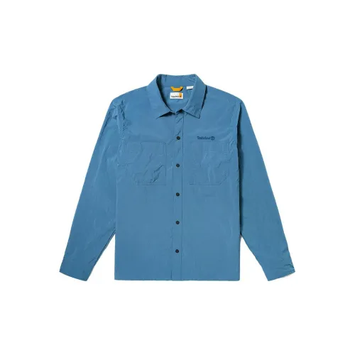 Timberland Shirts Men Marine Blue