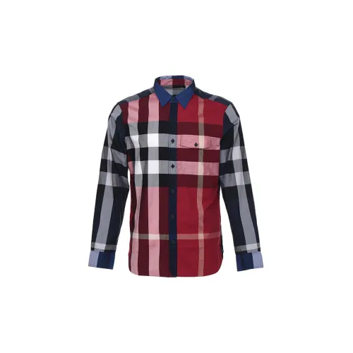 Burberry Shirts Men Multicolor