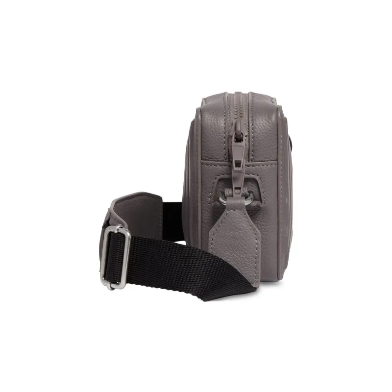 Balenciaga Car Grained Calfskin Camera Bag Shoulder Bag Crossbody Bag Men's Dark Gray-2