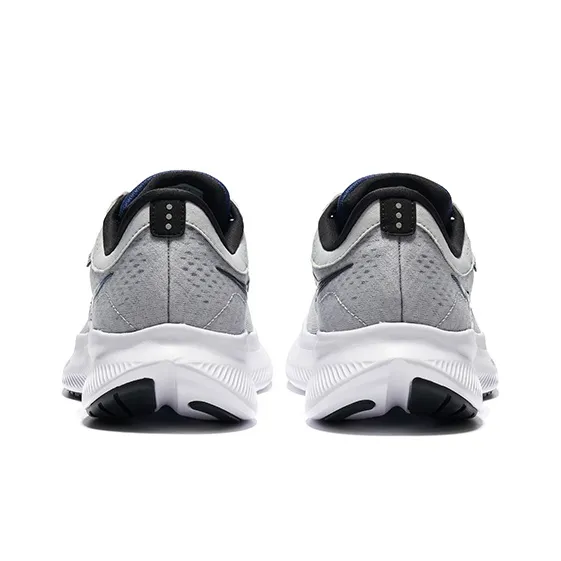 Saucony Ride 16 Cushioning, Abrasion Resistant, Slip Resistant Low Top Training Running Shoes Men's Gray Black-3
