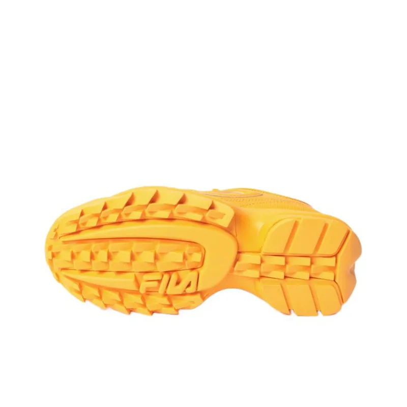 FILA Disruptor 2 Premium Wear-Resistant Low-Top Casual Shoes Women's Yellow-4