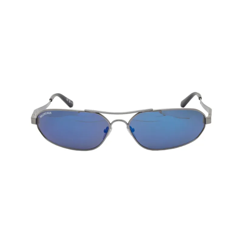 Balenciaga Irregular Shape Sunglasses Men's Gray-1
