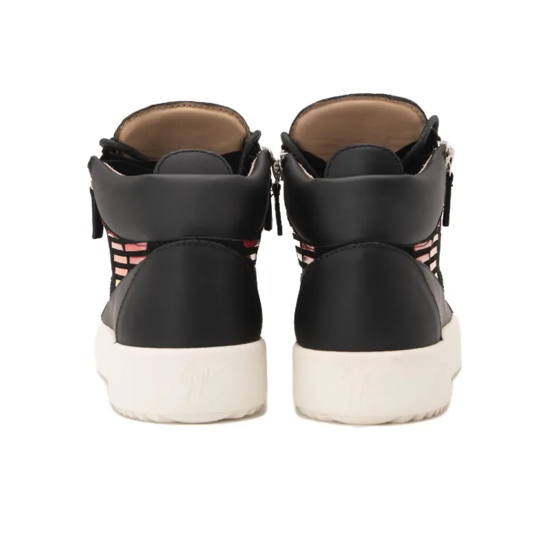 Giuseppe Zanotti/GZ High Top Skateboard Shoes Men's Black-2
