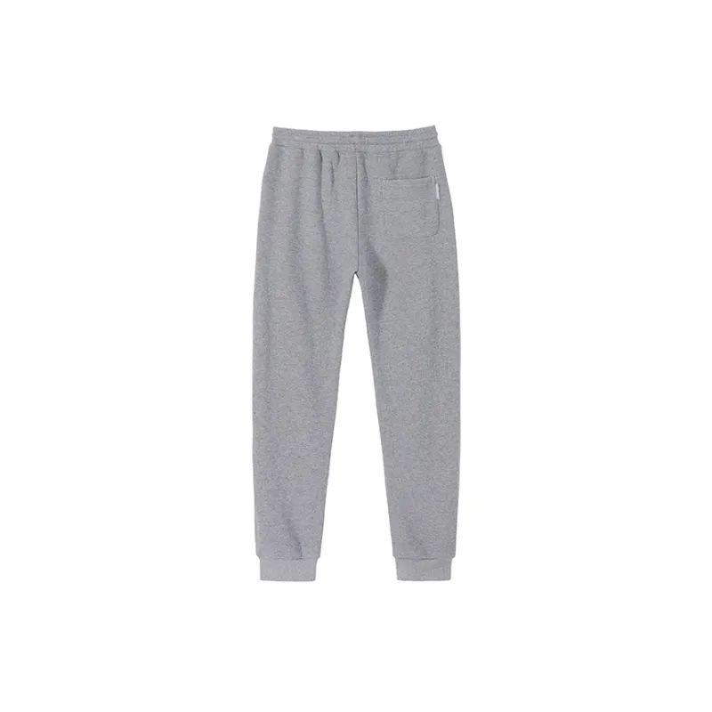 PIONEER CAMP Knitted Sweatpants Unisex Heather Gray-1