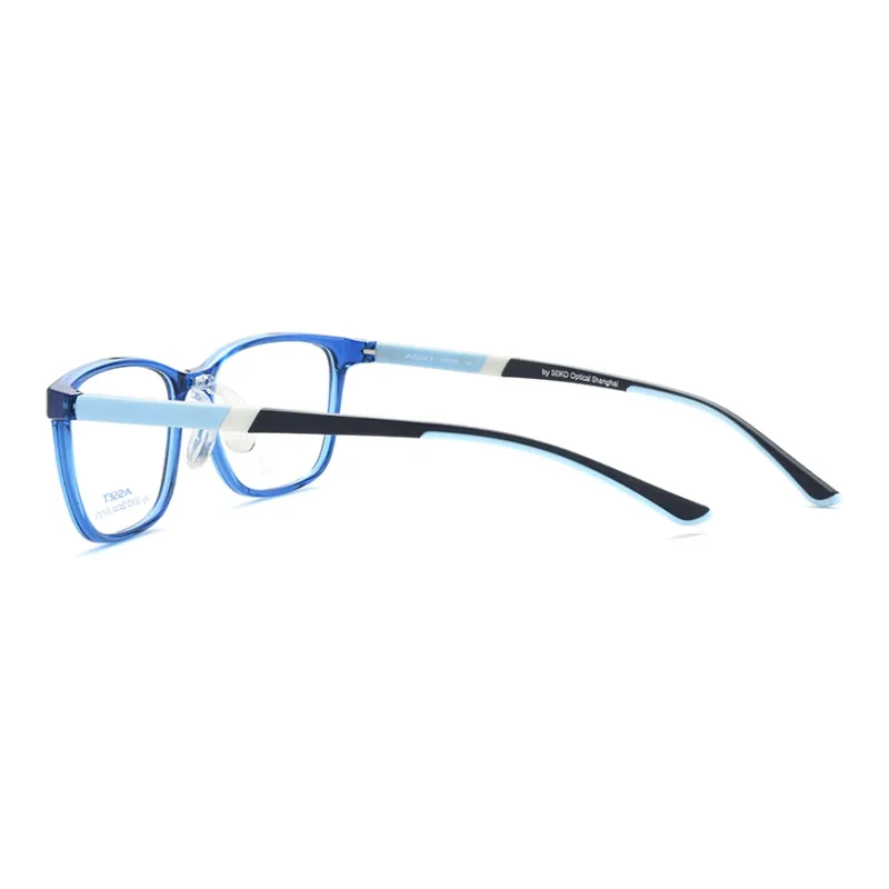 SEIKO TR/Memory Plastic Rectangular Eyeglass Frames Kids'-1
