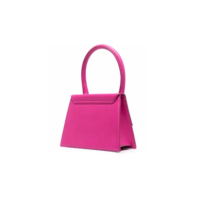 Jacquemus LE GRAND CHIQUITO Leather Shoulder Bag Crossbody Bag Handbag Women's Pink-1