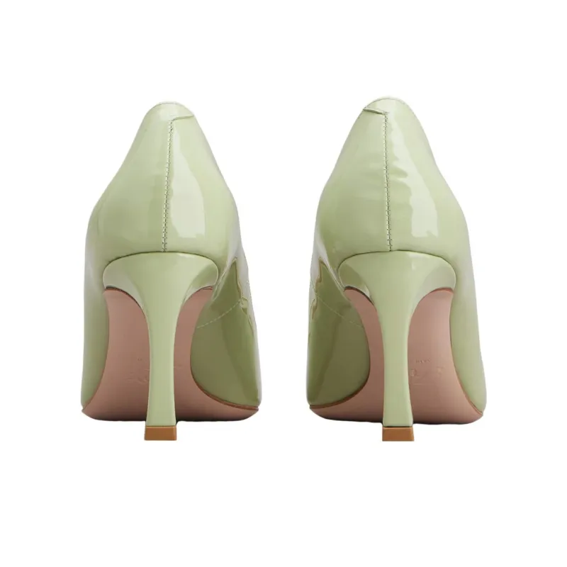 Roger Vivier Slim Heel High Heels 7cm Women's Green-3