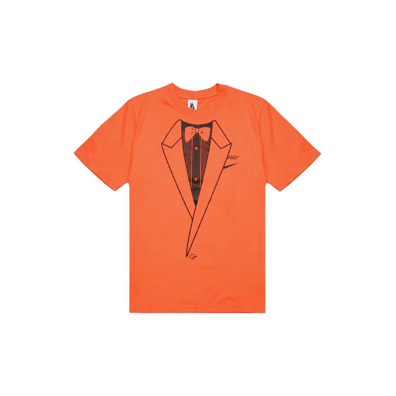 Off white X Nike T shirt Unisex Orange L