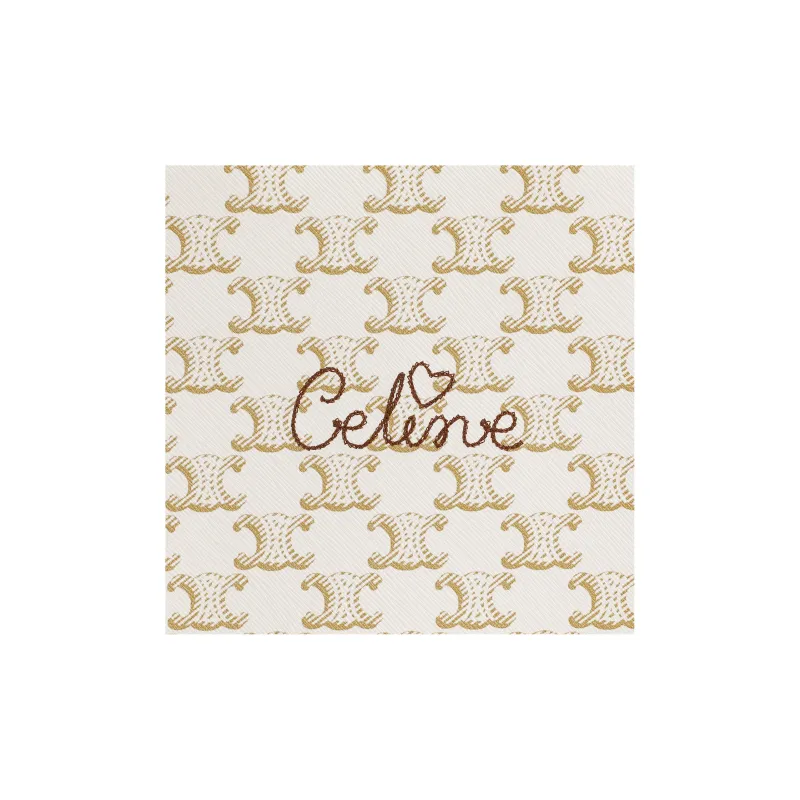 CELINE Cabas Cow Leather Handbag, Shoulder Bag, Crossbody Bag Mini Women's Candy/White-3