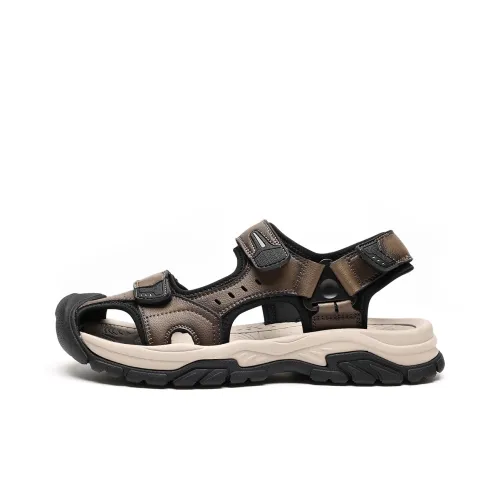 C°BANNER Beach Sandals Men Khaki