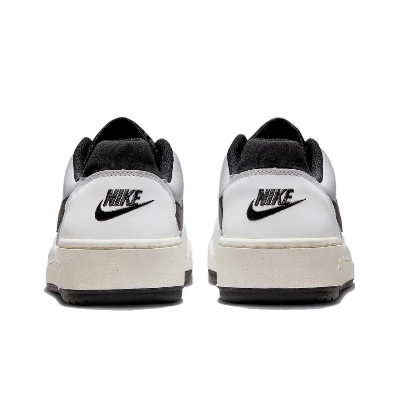 Nike Full Force Low White Black Pewter Men's-4