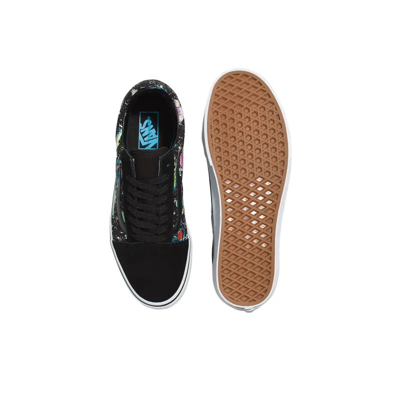Old Skool Vans 'Glow In The Dark Psychedelic Space'-3