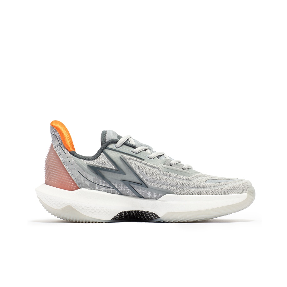 361° BIG3 4.0 Quick Pro Basketball Shoes Men Low Top Gray