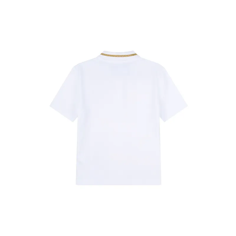VERSACE JEANS COUTURE SS23 Polo Shirt Women's White-1