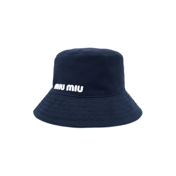 MIU MIU Bucket Hats Women's Dark Blue