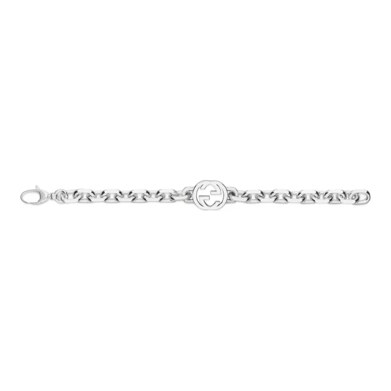 GUCCI Interlocking G Chain Bracelet-2