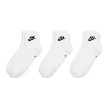 Nike Mid Calf Socks Unisex 3 Pack White