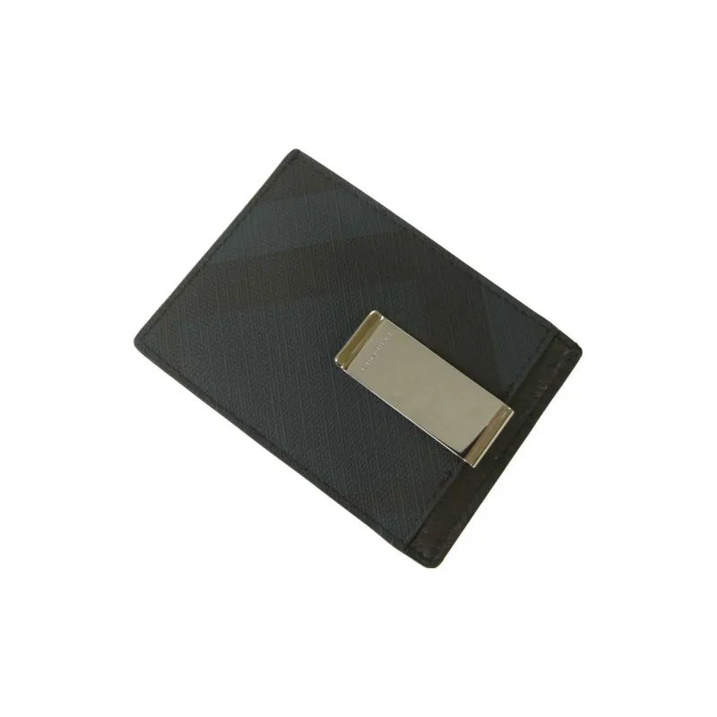 Burberry Business Card Holder Wallet Men's Black-1