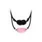 Chinese Auspicious Animal Necklace[Black+Pink]