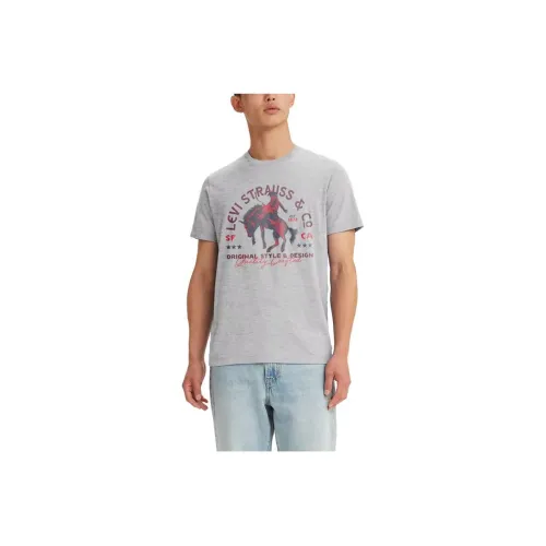 Levis T-Shirts Men Gray