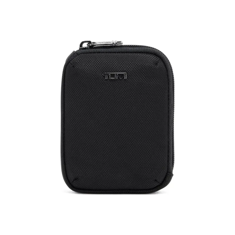 TUMI Nylon Storage Bag Coin Purse Women's Black-0