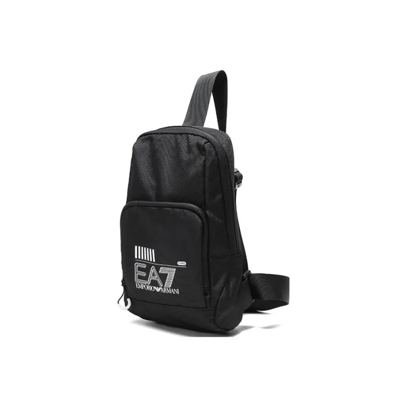 EMPORIO ARMANI Polyester Sling Bag Men's Black-1