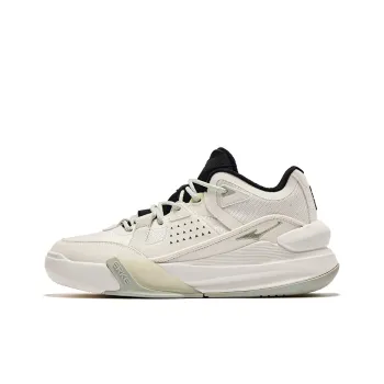 Erke Domination Anti Slip Wear Resistant Low Top Skateboard Shoes Women's Ivory Jet Black
