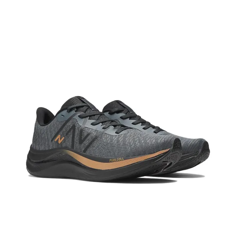 New Balance NB FuelCell Propel V4 Anti Slip Wear Resistant Low Top Running Shoes Unisex Black Orange-2