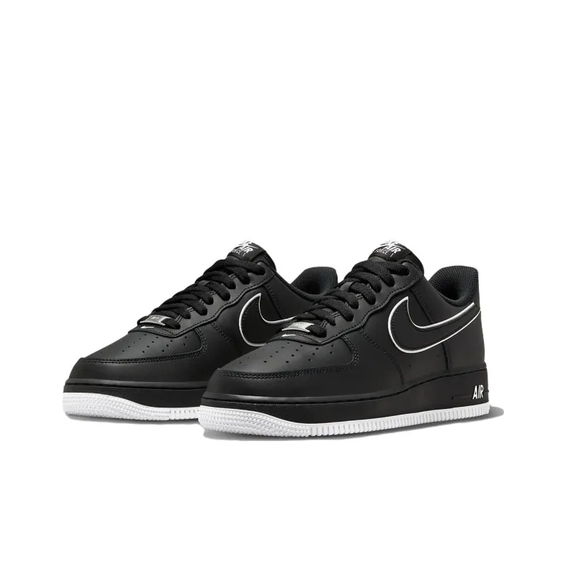 Nike Air Force 1 Low '07 Black White Sole 2023-2