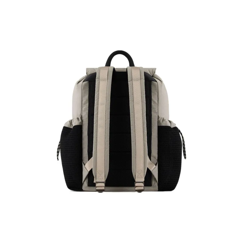 EMPORIO ARMANI Polyamide Backpack Men's Gray-2