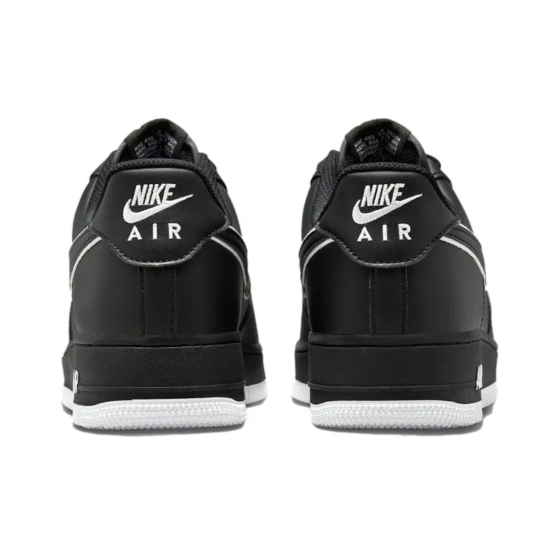 Nike Air Force 1 Low '07 Black White Sole 2023-4