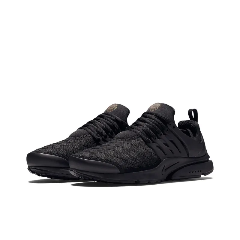 Nike Air Presto Woven Triple Black-2