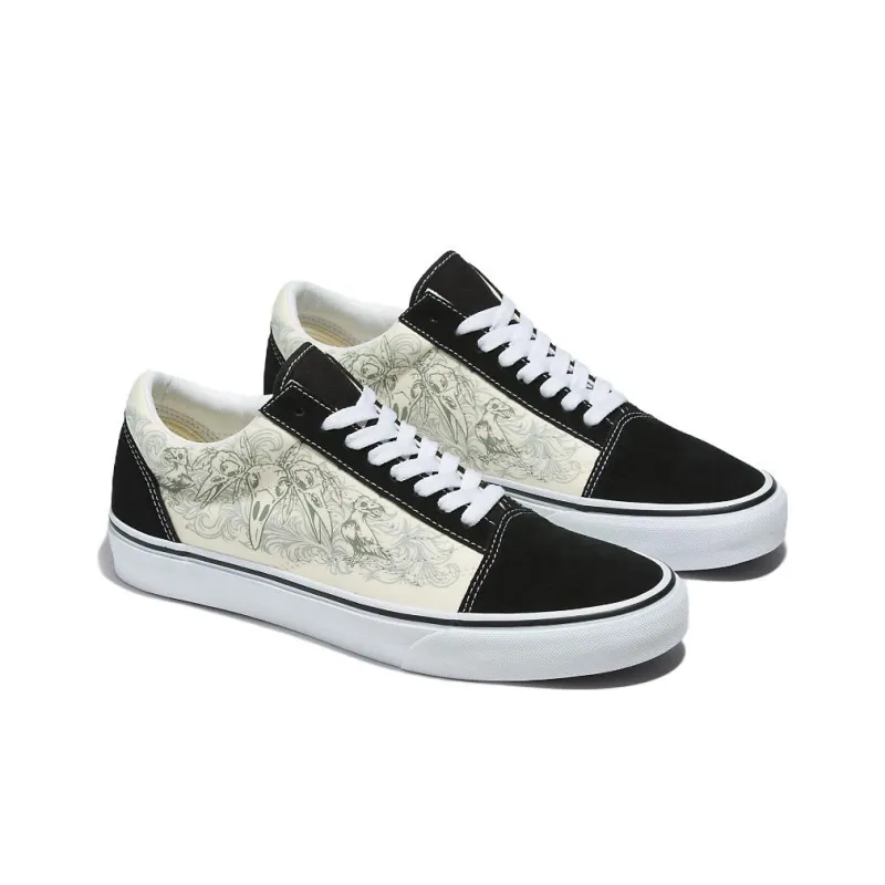 Vans Old Skool 'Raven Skull'-1