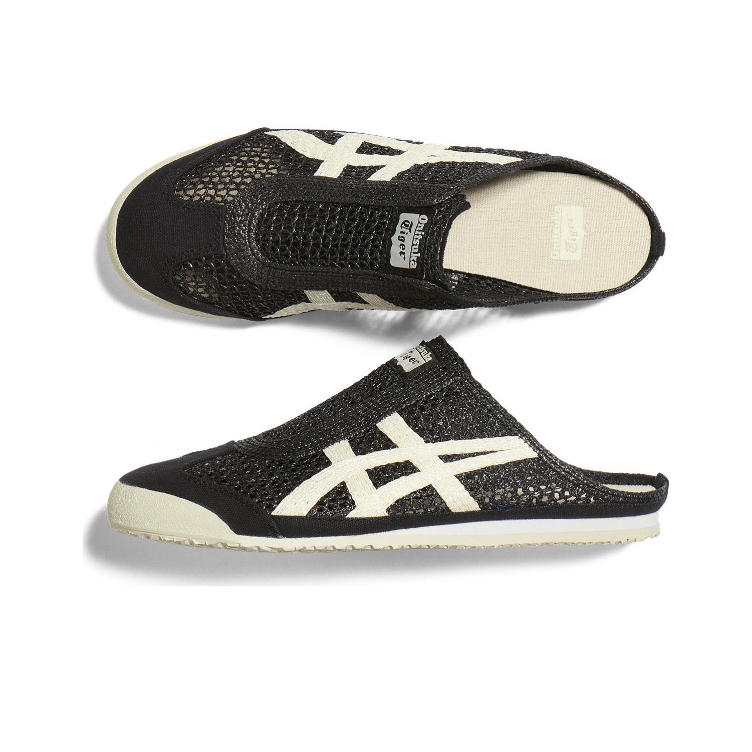激安直営店 M US Black/Cream Sabot 66 Mexico Tiger Onitsuka 8 POIZON - 靴
