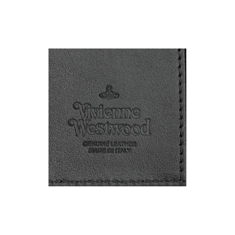Vivienne Westwood Cow Leather Key Pouch Women's Black-5