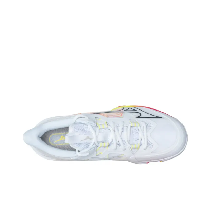 Mizuno Wave Claw Neo 2 'Neon White Pink Bolt'-3