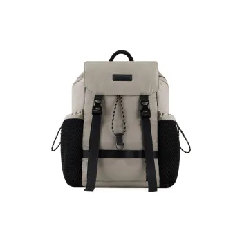 EMPORIO ARMANI Polyamide Backpack Men's Gray