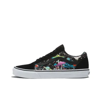 Old Skool Vans 'Glow In The Dark Psychedelic Space'
